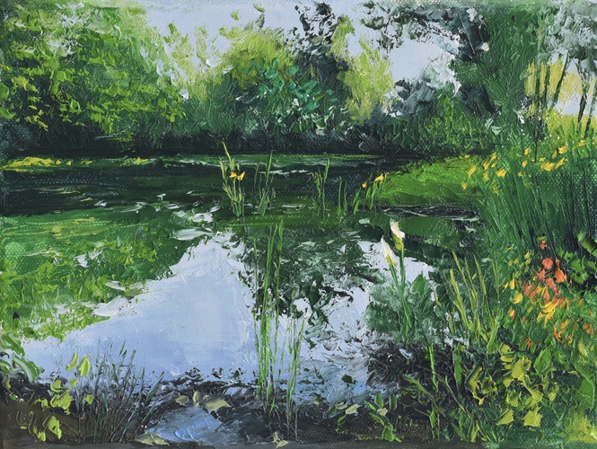 Pond Reflections, Les Ouillières