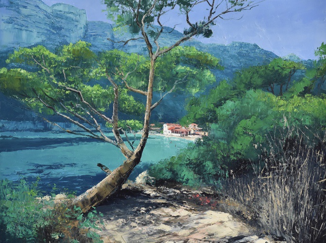 Leaning Pine, Calanque de Sormiou