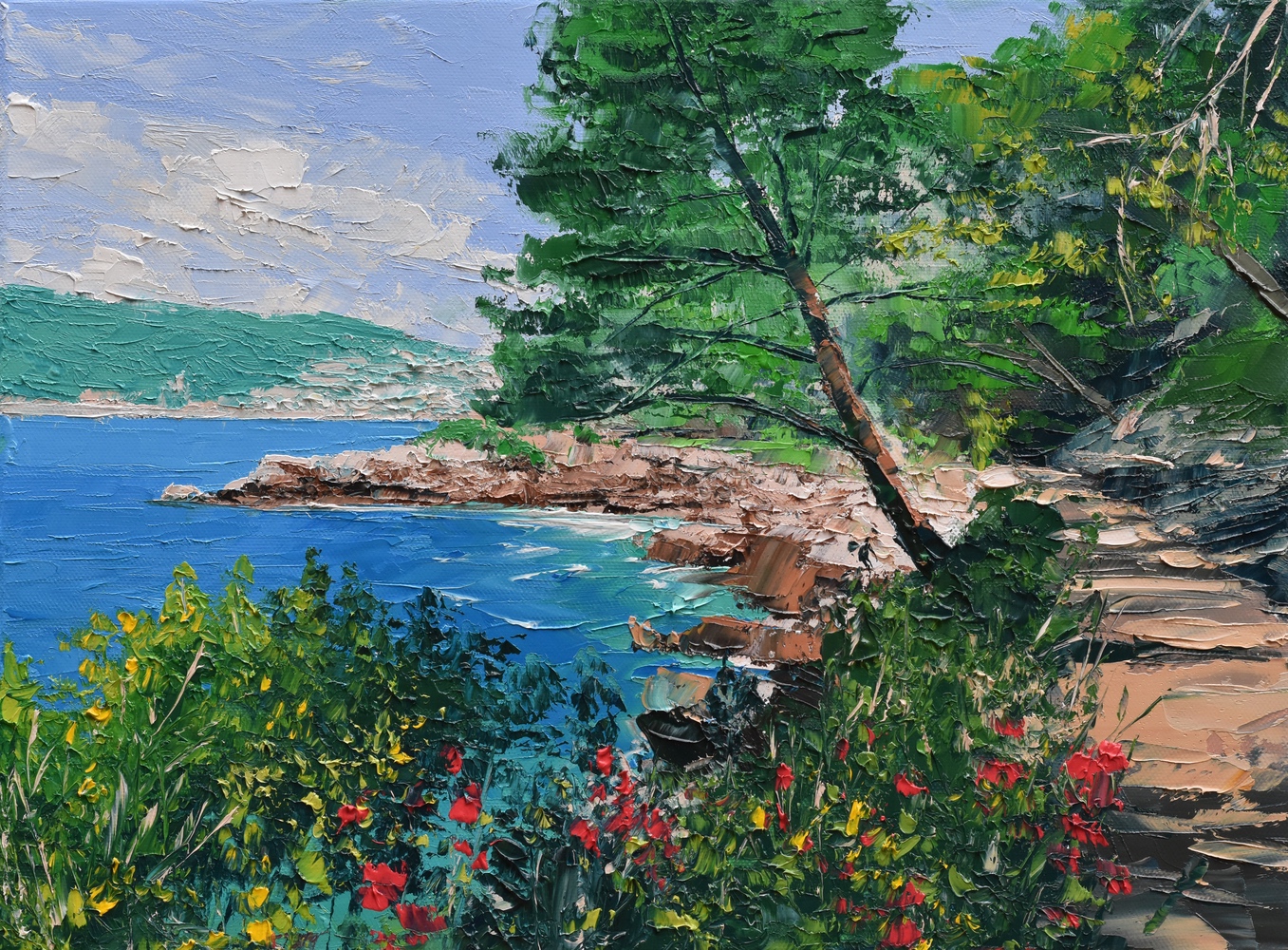 Leaning Pine, Cote d'Azur